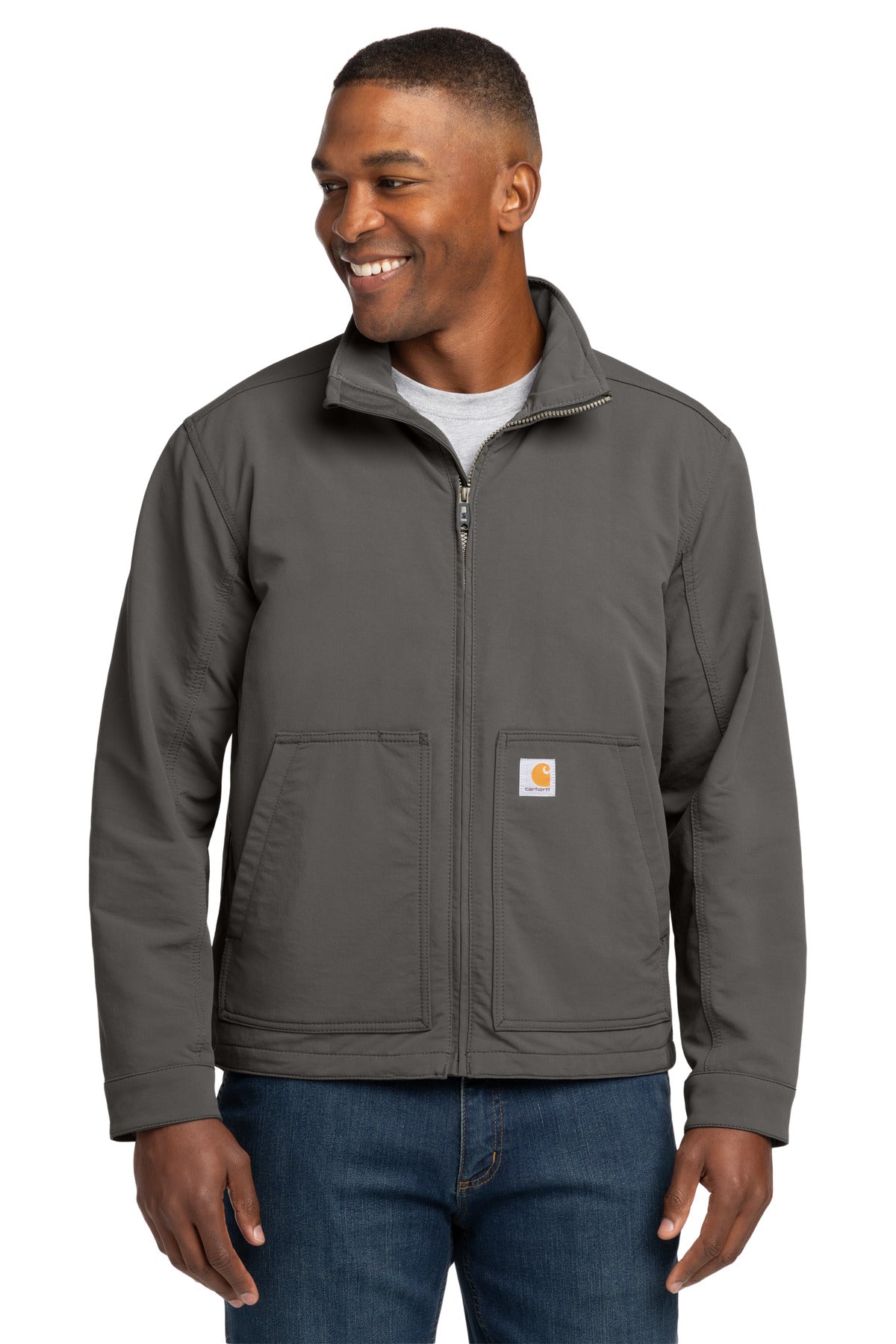 Carhartt Super Dux Soft Shell Jacket CT105534 - Gravel - front