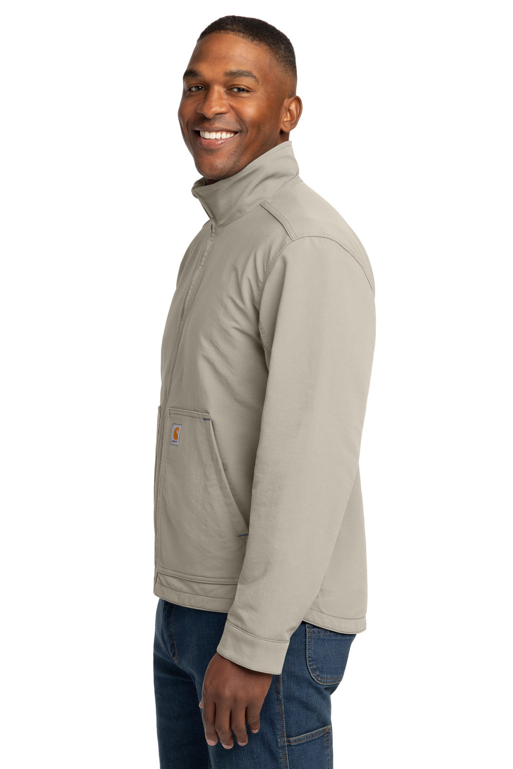 Carhartt Super Dux Soft Shell Jacket CT105534 - Greige - side