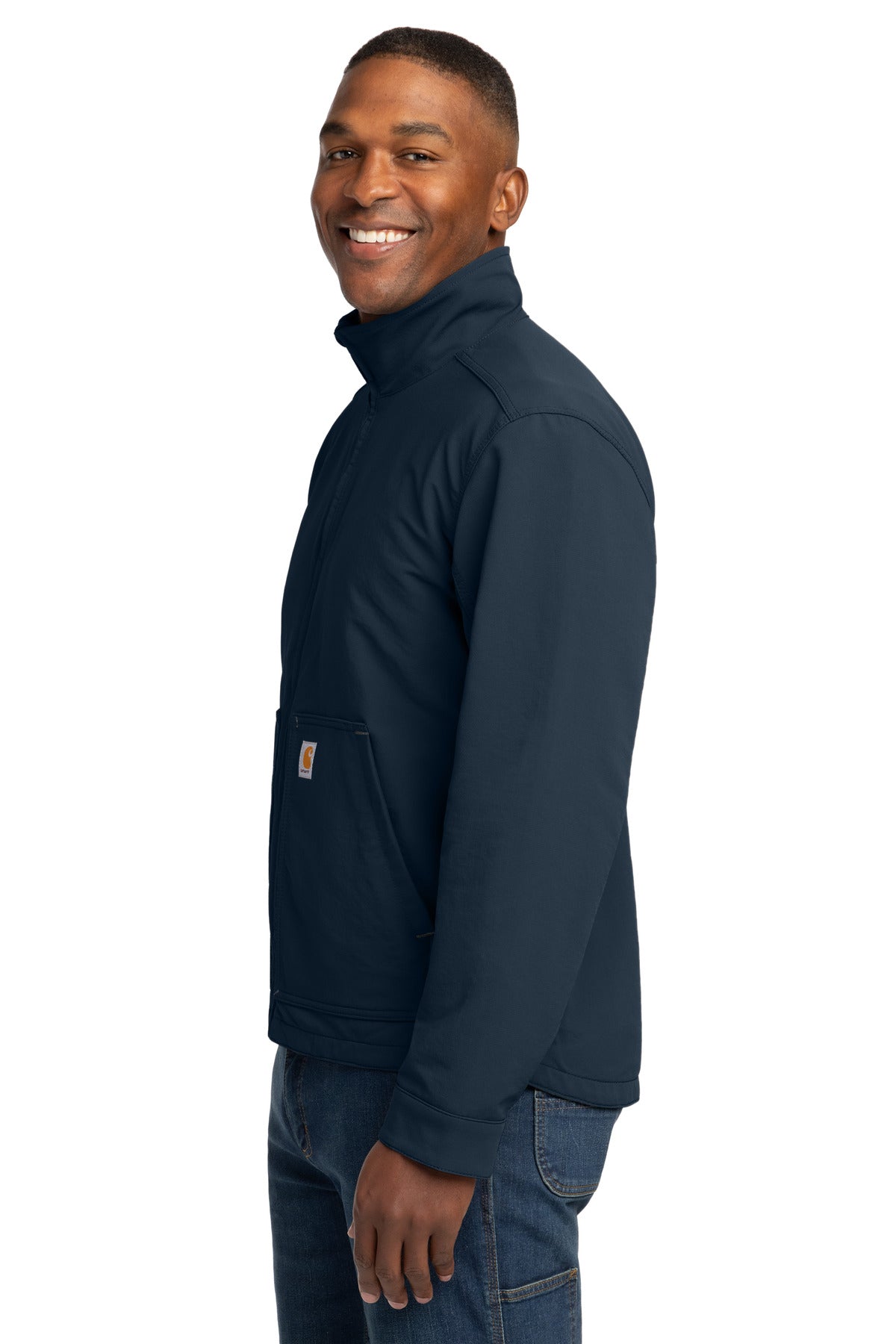 Carhartt Super Dux Soft Shell Jacket CT105534 - Navy - side