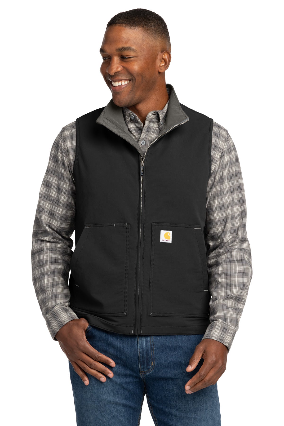 Carhartt Super Dux Soft Shell Vest CT105535 - Black - front