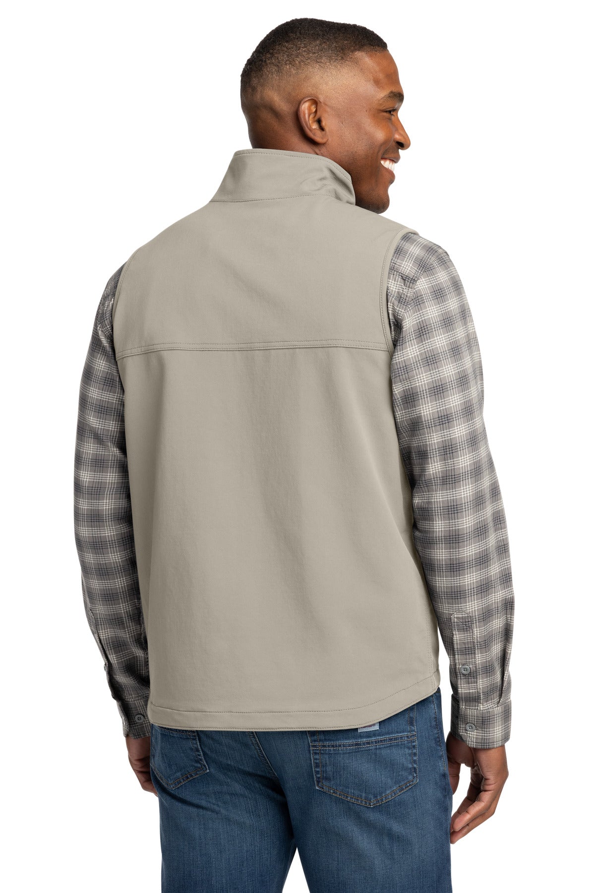 Carhartt Super Dux Soft Shell Vest CT105535 - Greige - back