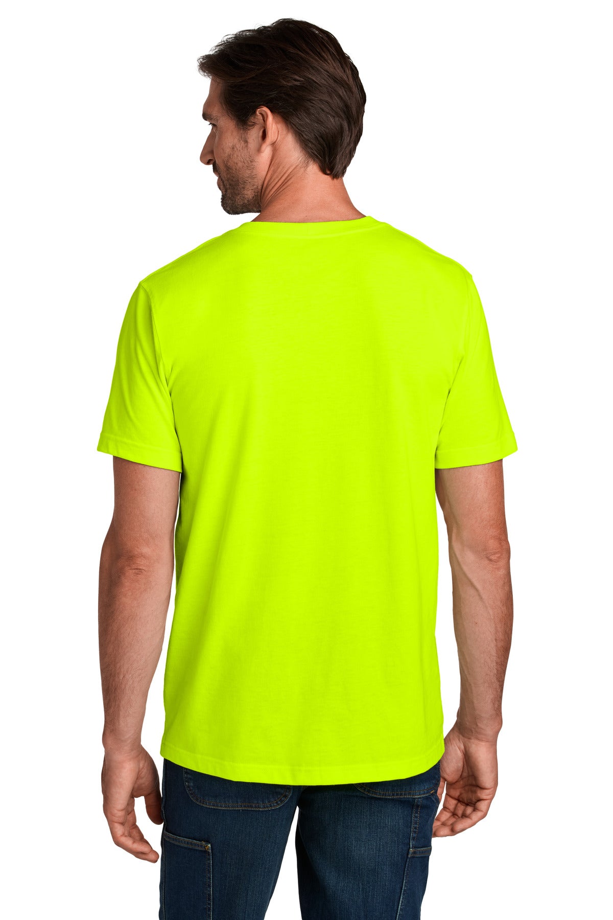 Carhartt Short Sleeve T-Shirt CT106020 - Brite Lime - back