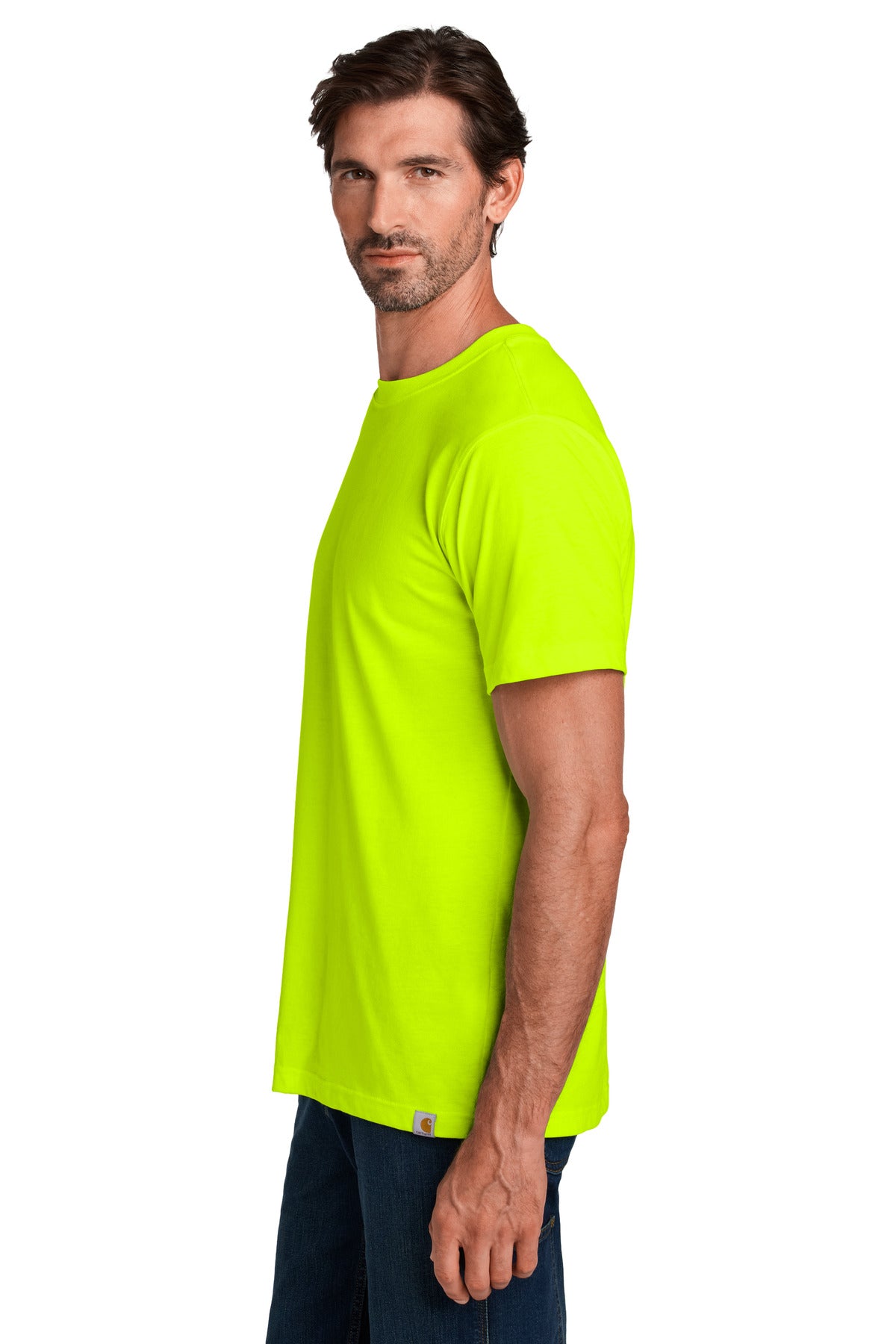 Carhartt Short Sleeve T-Shirt CT106020 - Brite Lime - side