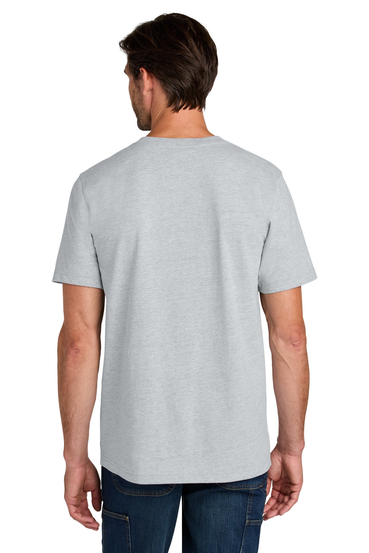 Carhartt Short Sleeve T-Shirt CT106020 - Heather Grey - back