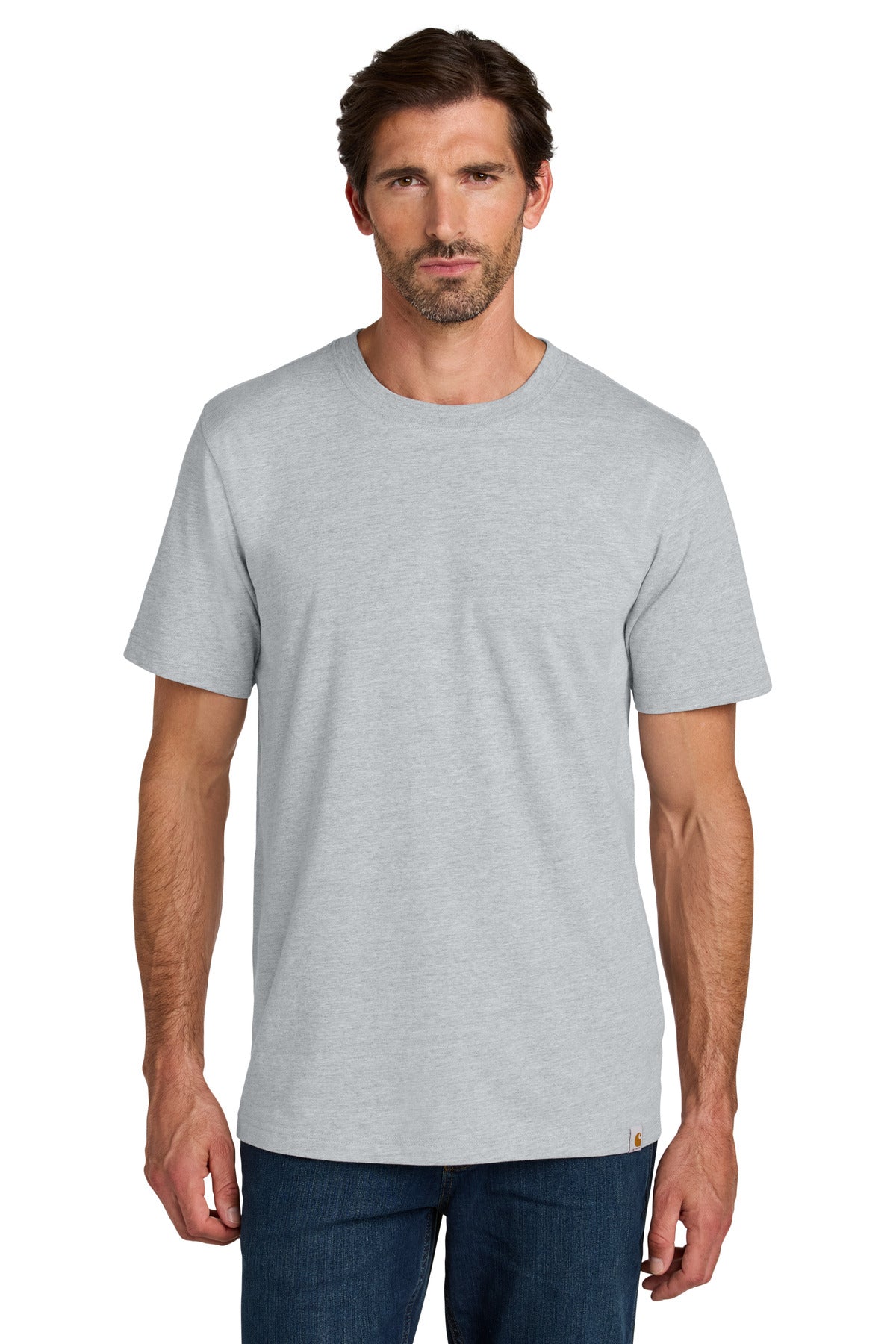 Carhartt Short Sleeve T-Shirt CT106020 - Heather Grey - front