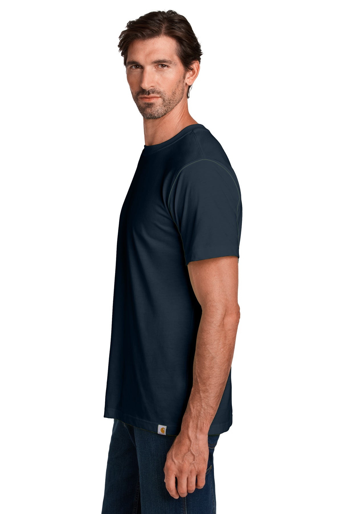 Carhartt Short Sleeve T-Shirt CT106020 - Navy - side