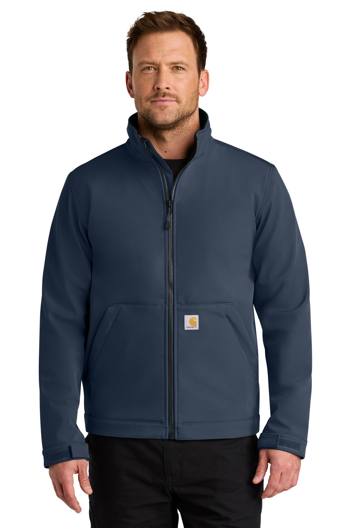 Carhartt Rain Defender Soft Shell Jacket CT106438 - Navy - front