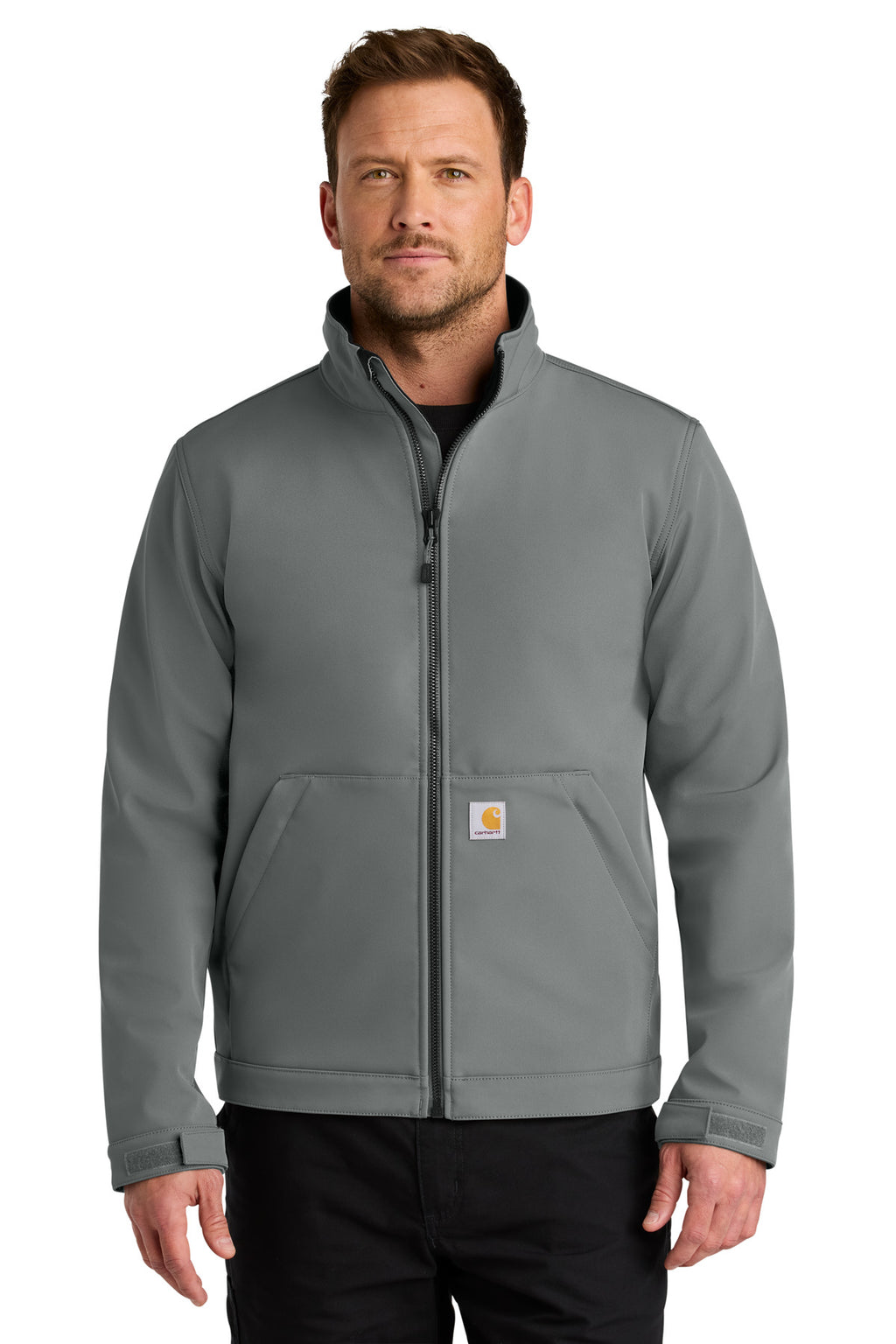 Carhartt Rain Defender Soft Shell Jacket CT106438 - Steel - front