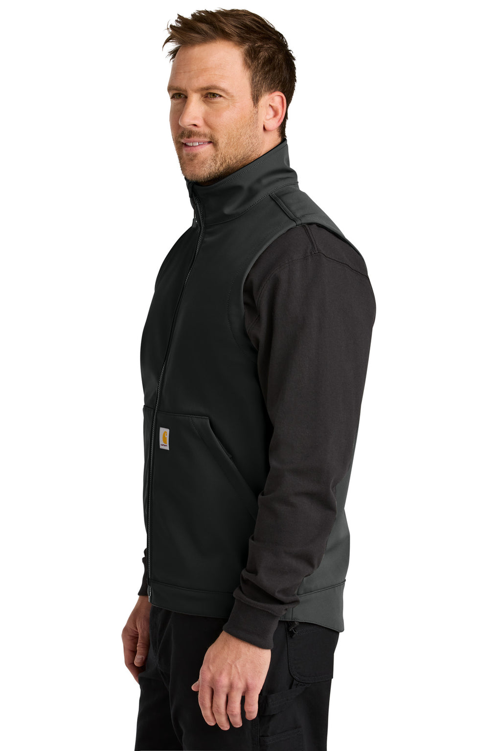 Carhartt Rain Defender Soft Shell Vest CT106439 - Black - side