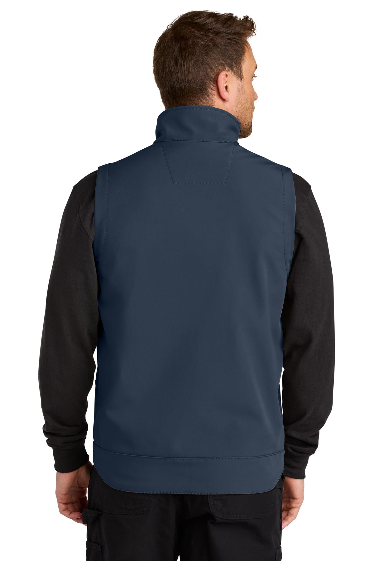 Carhartt Rain Defender Soft Shell Vest CT106439 - Navy - back