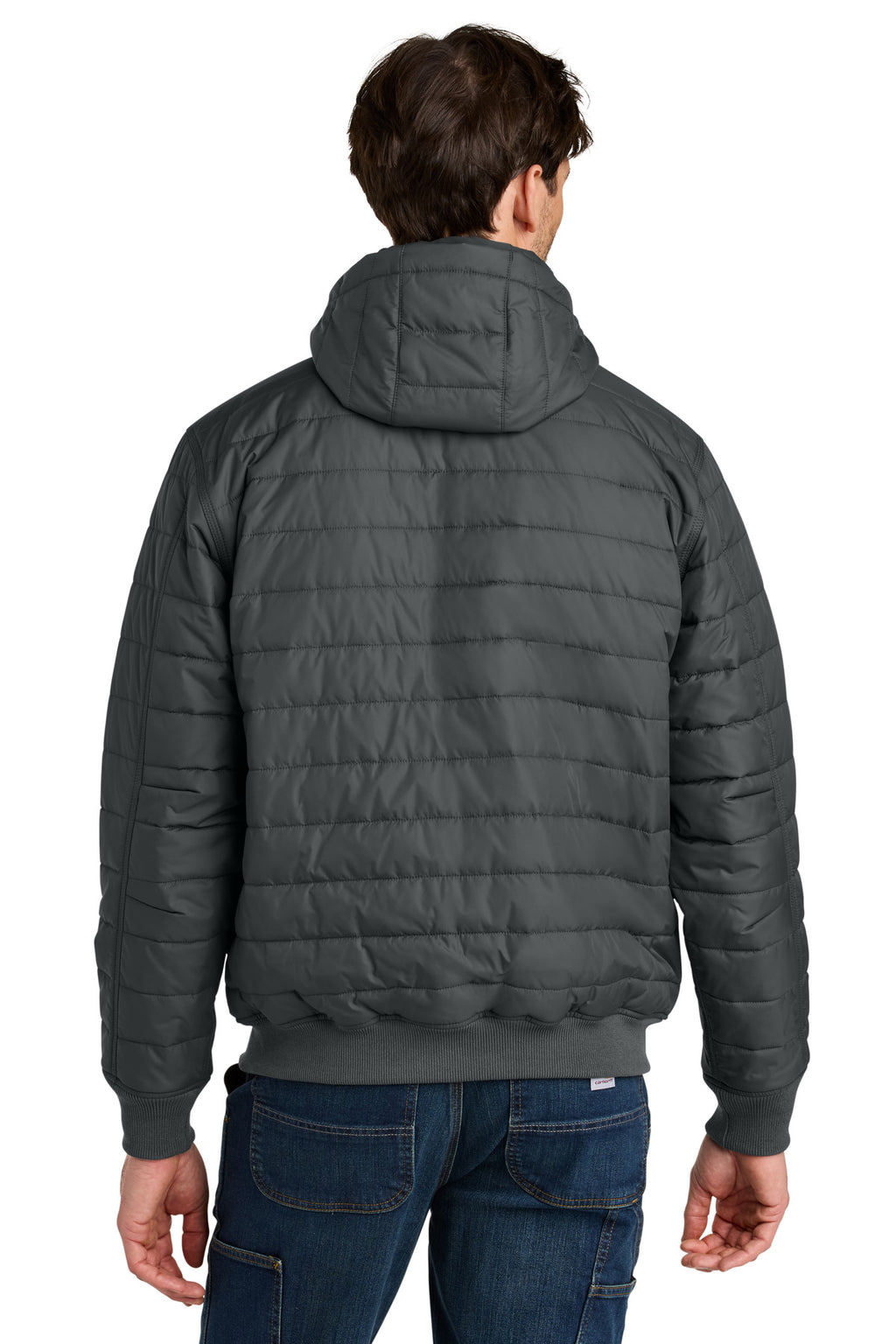 Carhartt Gilliam Insulated Hooded Jacket CT106543 - Shadow Grey - back