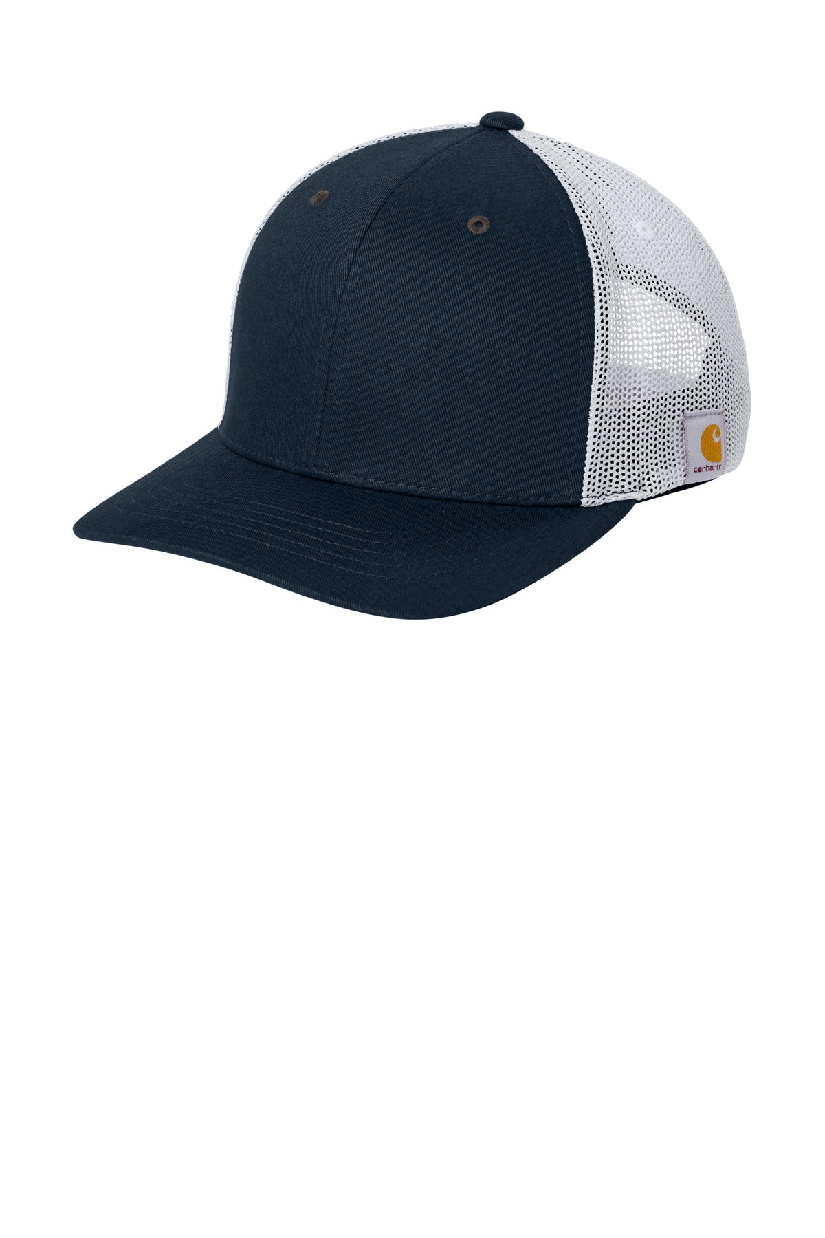 Carhartt Flexfit 110 Mesh Back Cap CT106577 - Navy/ White - front