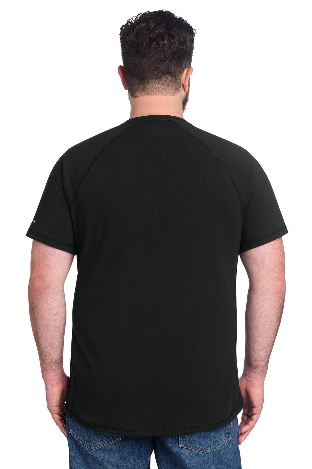 Carhartt Force Short Sleeve Pocket T-Shirt CT106652 - Black - back