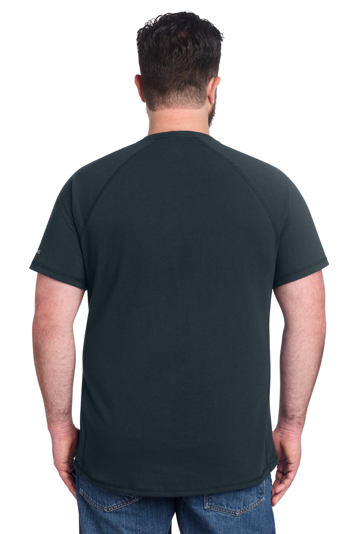 Carhartt Force Short Sleeve Pocket T-Shirt CT106652 - Navy - back