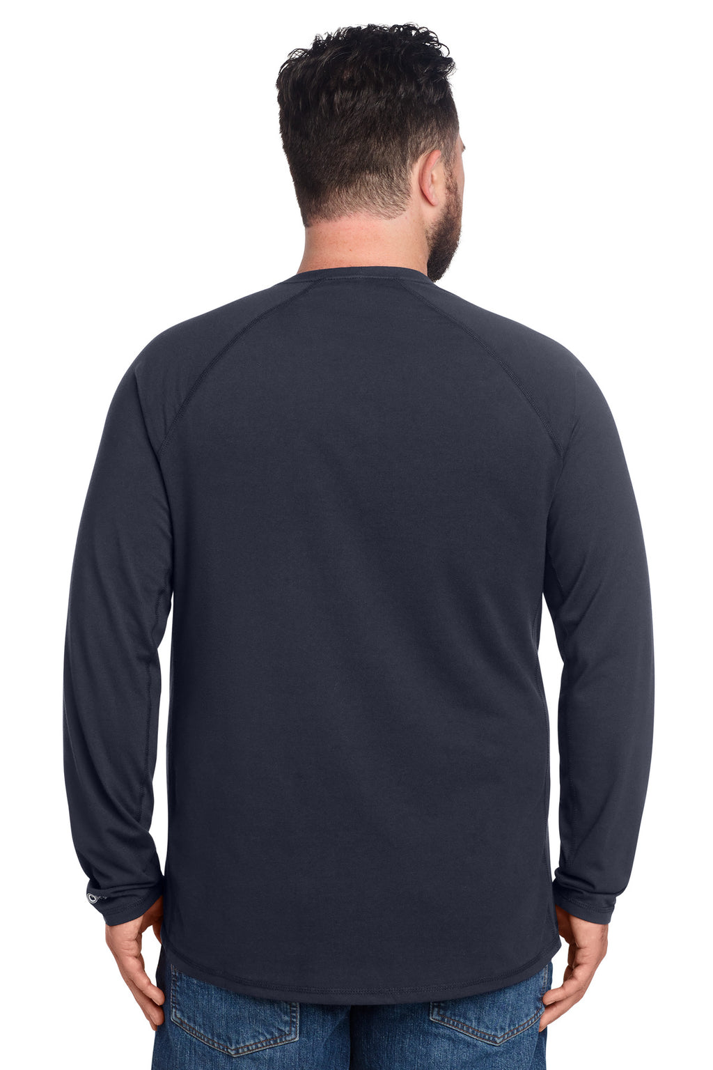Carhartt Force Long Sleeve Pocket T-Shirt CT106656 - Navy - back