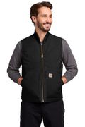 Carhartt Duck Vest. CT106676 - Black - front