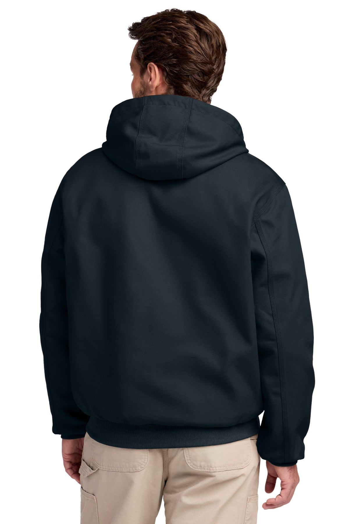 Carhartt Thermal-Lined Duck Active Jac. CT106678 - Dark Navy - back