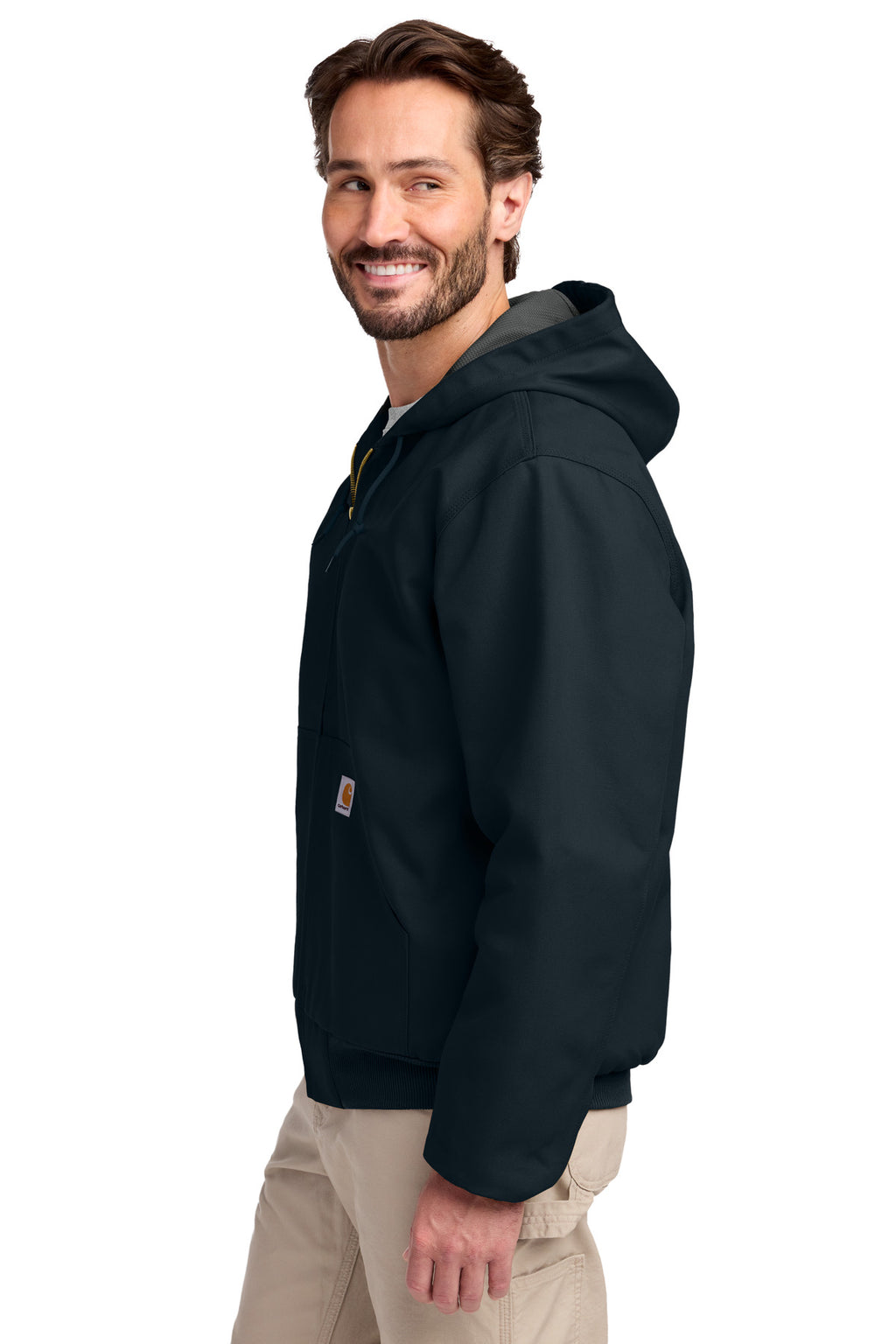 Carhartt Thermal-Lined Duck Active Jac. CT106678 - Dark Navy - side