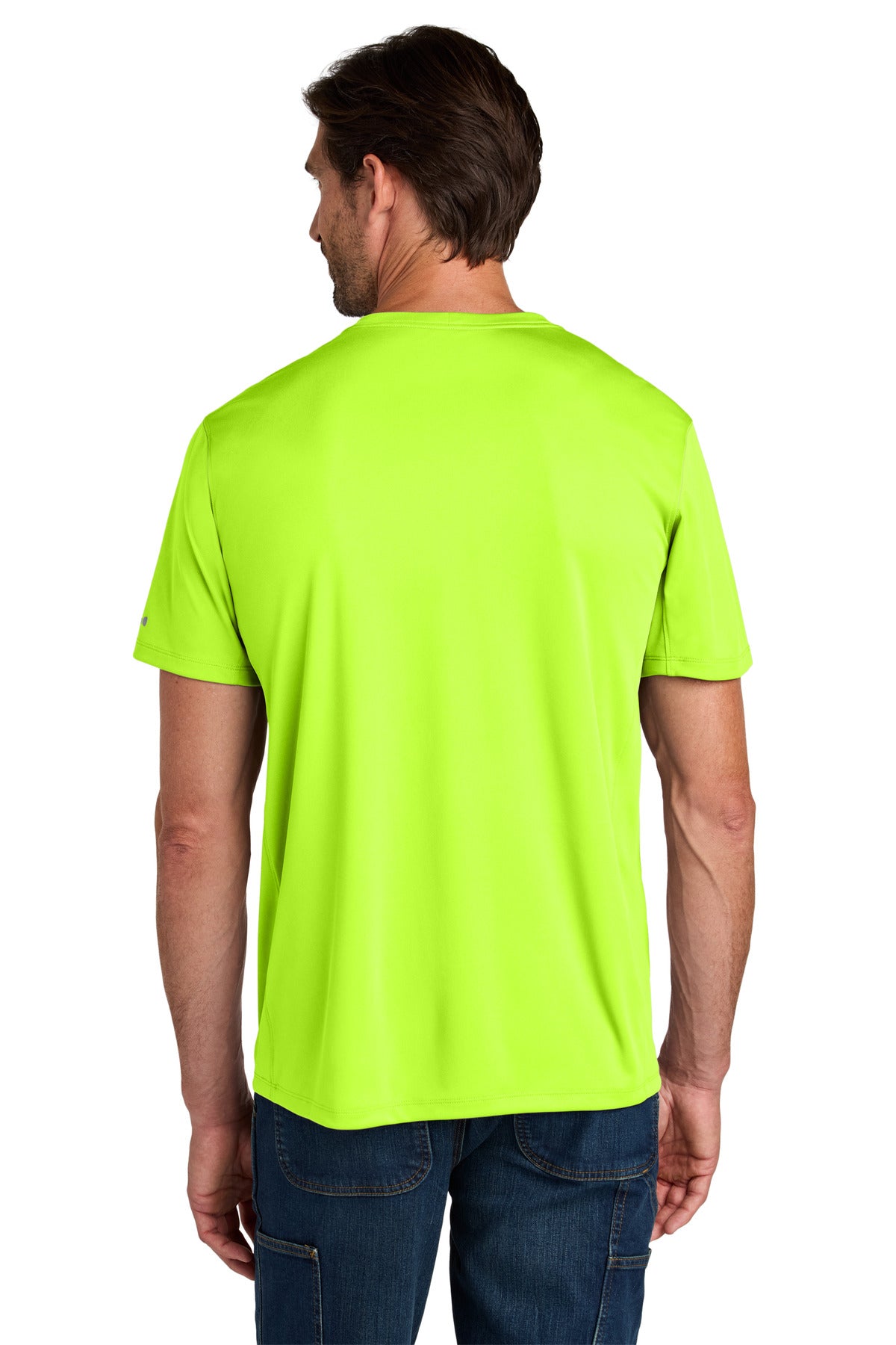 Carhartt Force Sun Defender Short Sleeve T-Shirt CT106868 - Brite Lime - back