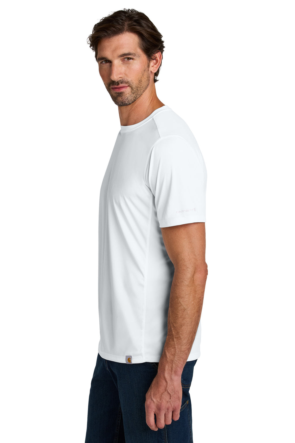 Carhartt Force Sun Defender Short Sleeve T-Shirt CT106868 - White - side