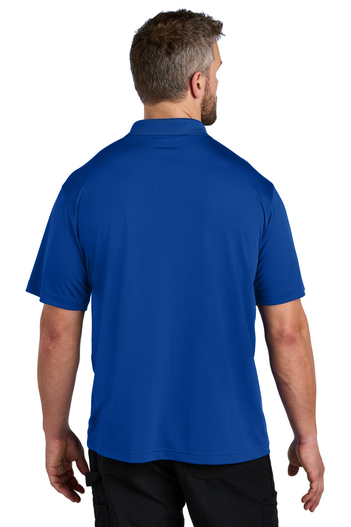 Carhartt Force Snag-Resistant Pocket Polo CT106880 - Royal Glass Blue - back