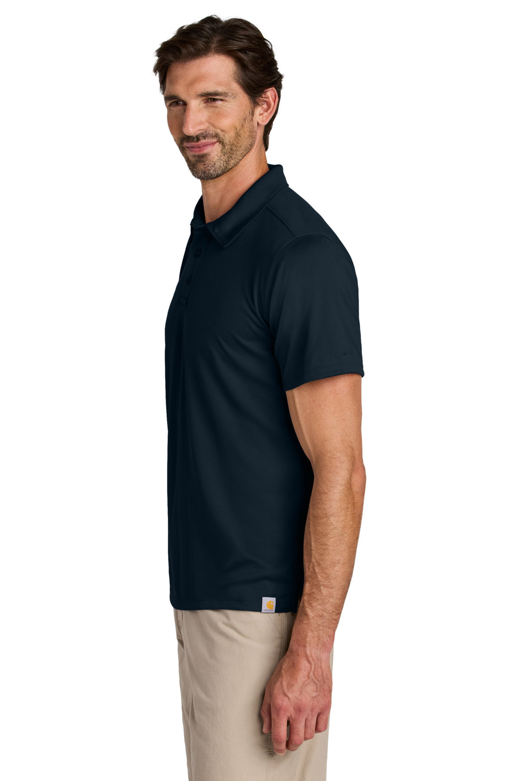 Carhartt Force Sun Defender Polo CT106899 - Navy - side
