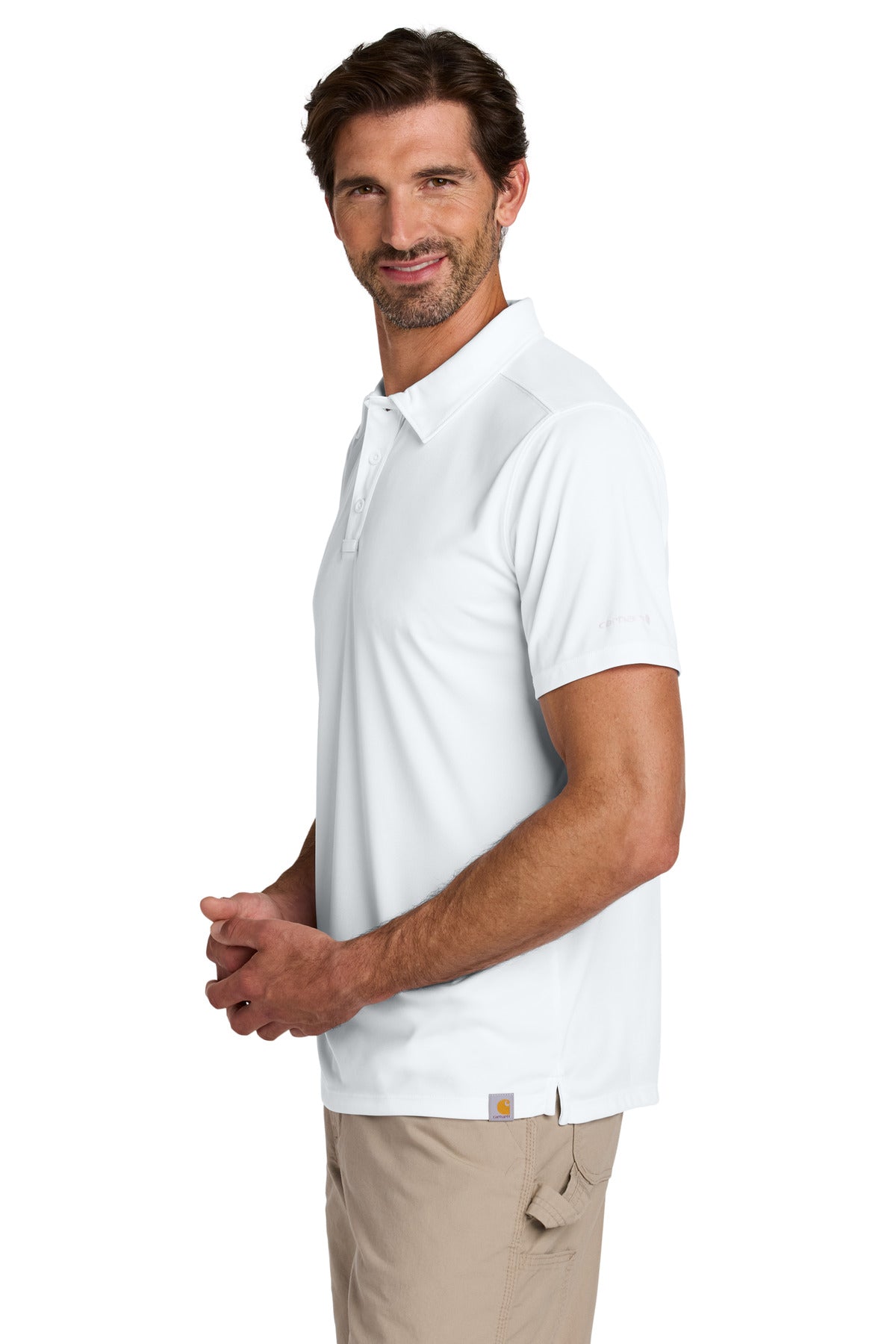 Carhartt Force Sun Defender Polo CT106899 - White - side