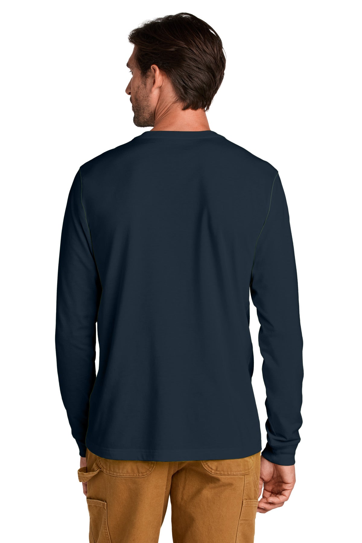 Carhartt Long Sleeve T-Shirt CT106921 - Navy - back