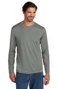 Carhartt Force Sun Defender Long Sleeve T-Shirt CT106972 - Asphalt Grey - front