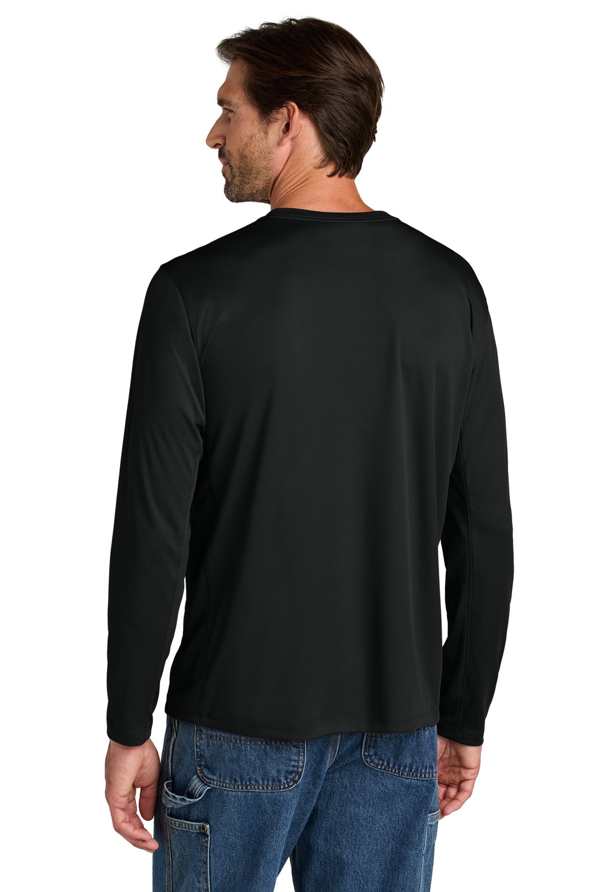 Carhartt Force Sun Defender Long Sleeve T-Shirt CT106972 - Black - back
