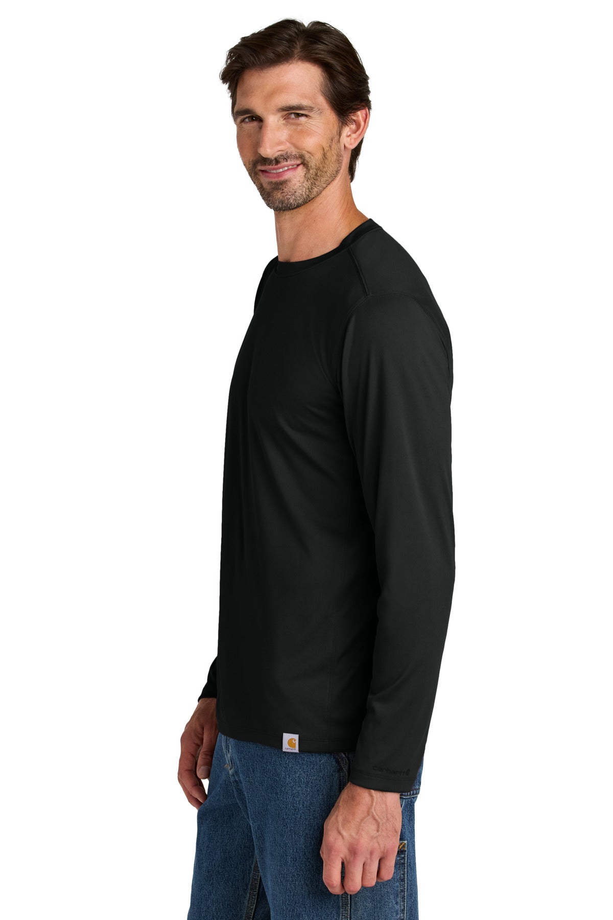 Carhartt Force Sun Defender Long Sleeve T-Shirt CT106972 - Black - side