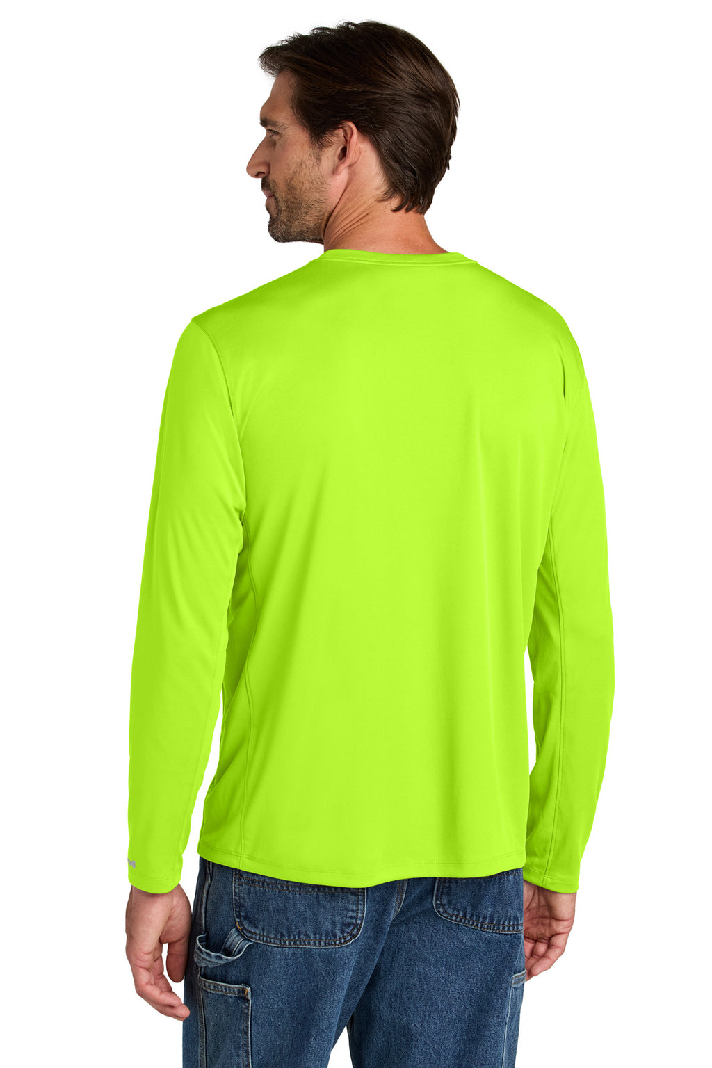 Carhartt Force Sun Defender Long Sleeve T-Shirt CT106972 - Brite Lime - back