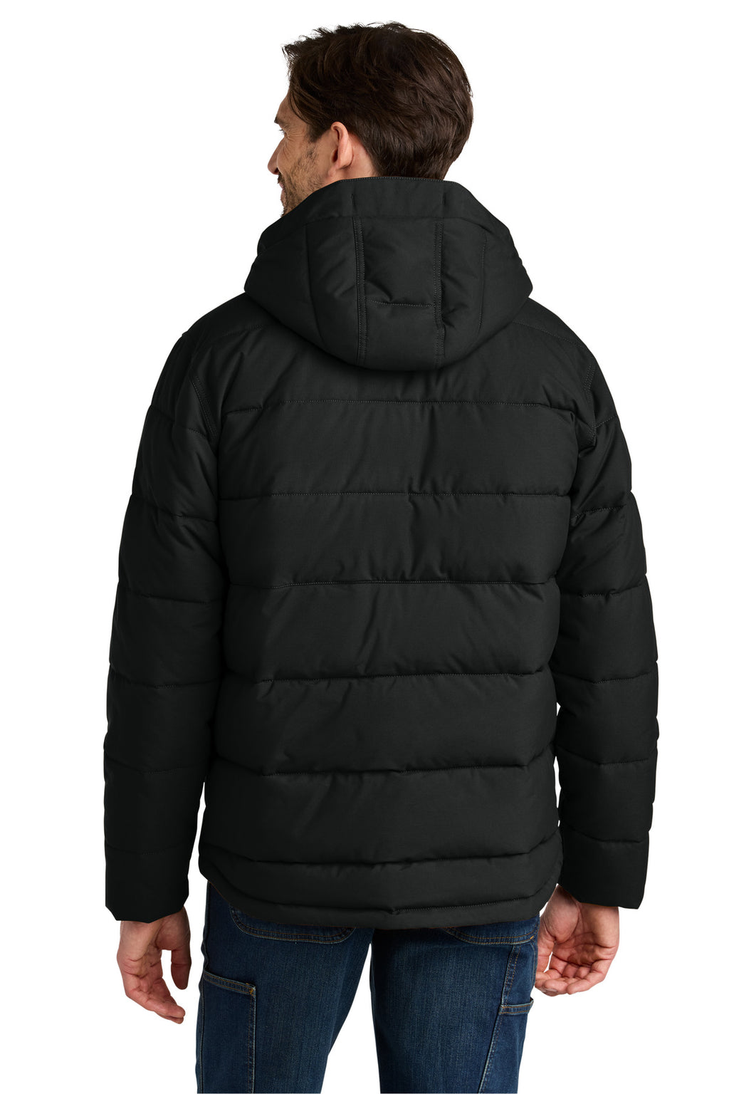 Carhartt Montana Insulated Hooded Jacket CT107082 - Black - back