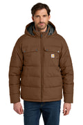Carhartt Montana Insulated Hooded Jacket CT107082 - Red Duck Brown - front