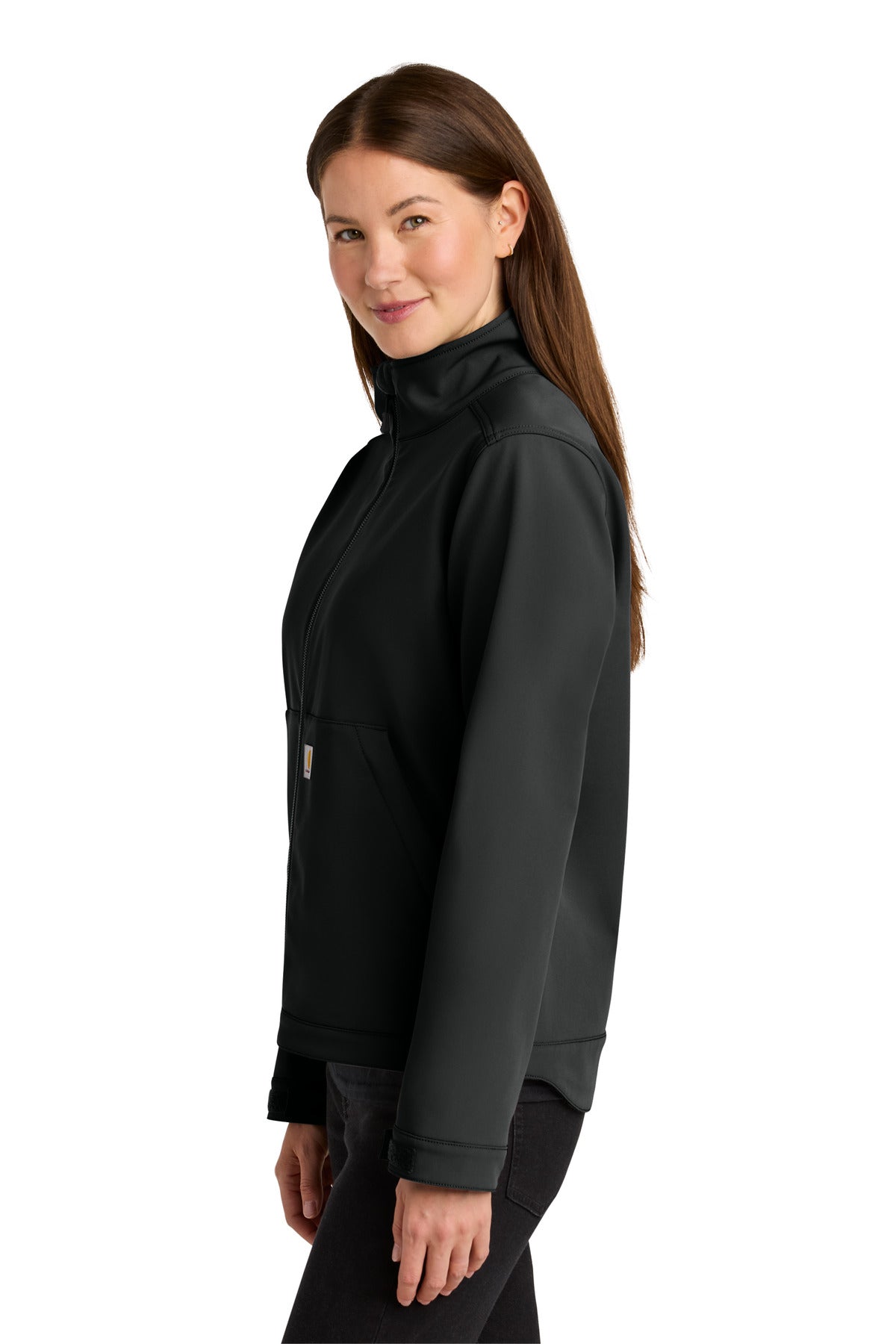 Carhartt Women's Rain Defender Soft Shell Jacket CT107115 - Black - side