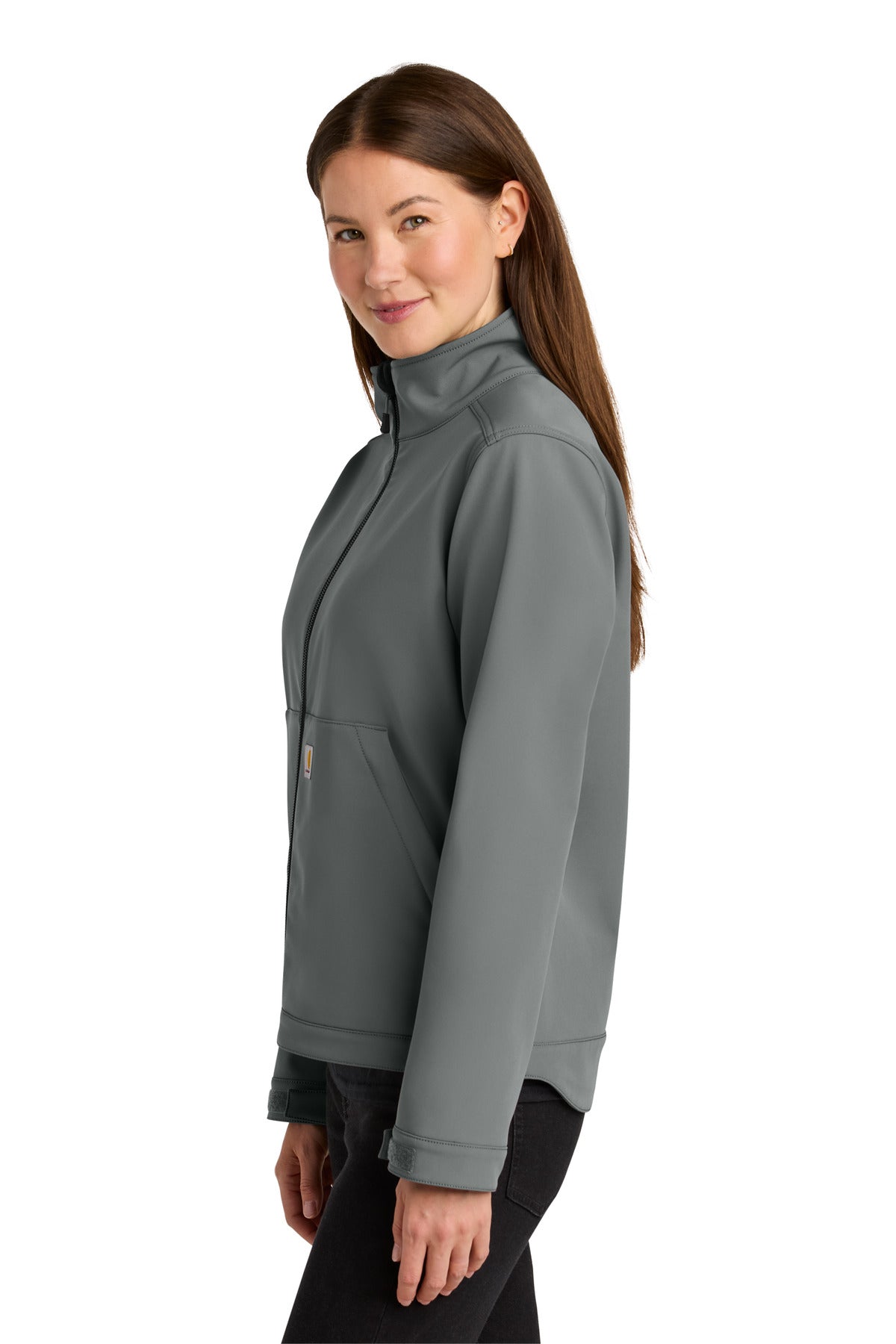 Carhartt Women's Rain Defender Soft Shell Jacket CT107115 - Steel - side