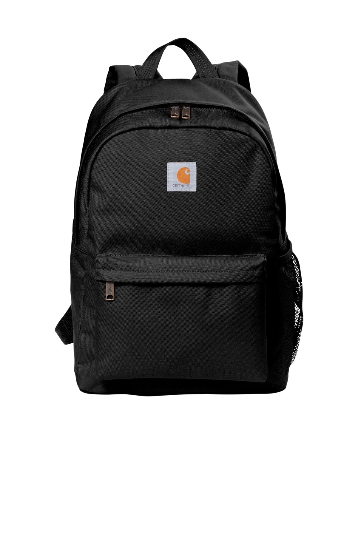 Carhartt Canvas Backpack. CT89241804 - Black - front