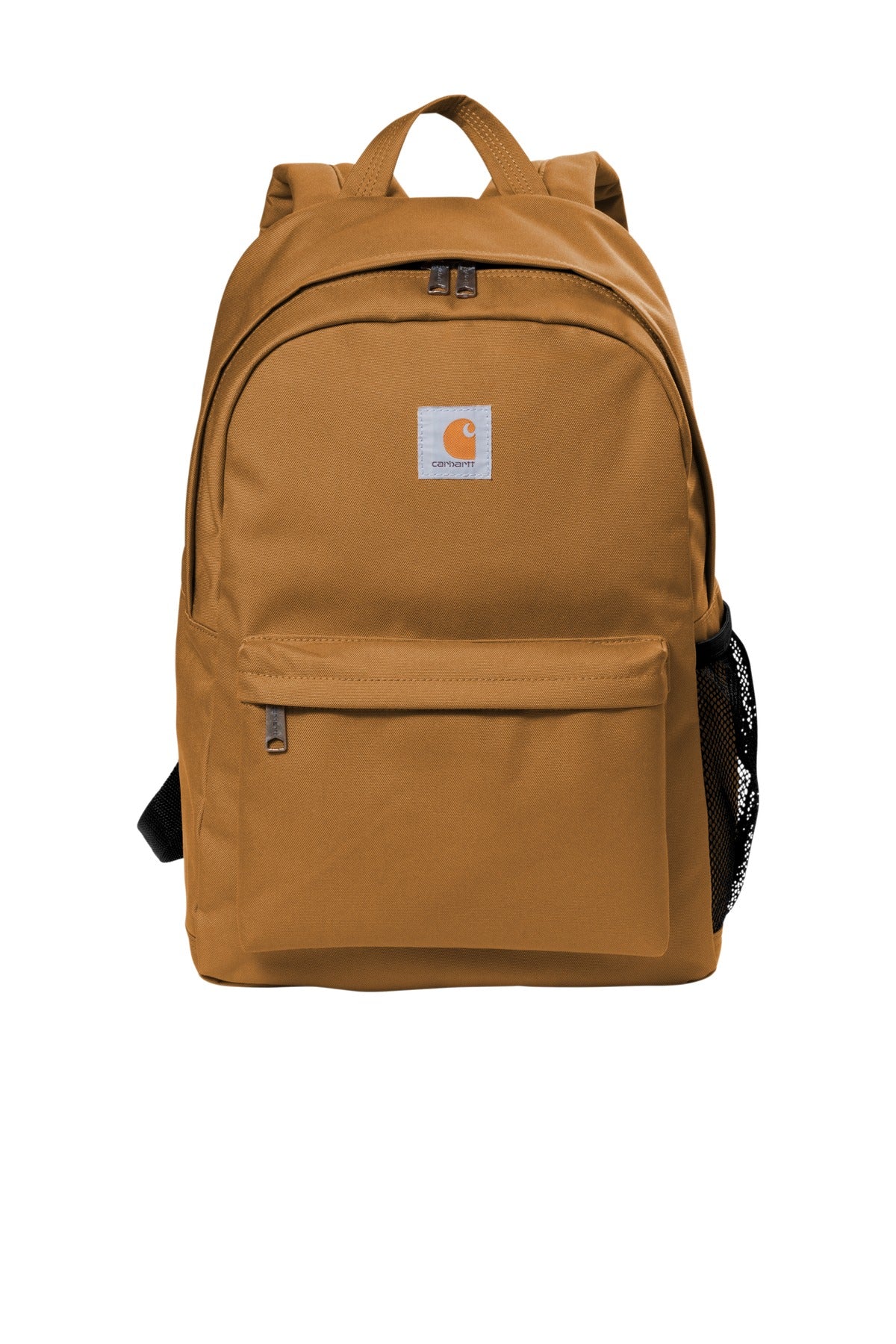 Carhartt Canvas Backpack. CT89241804 - Carhartt Brown - front