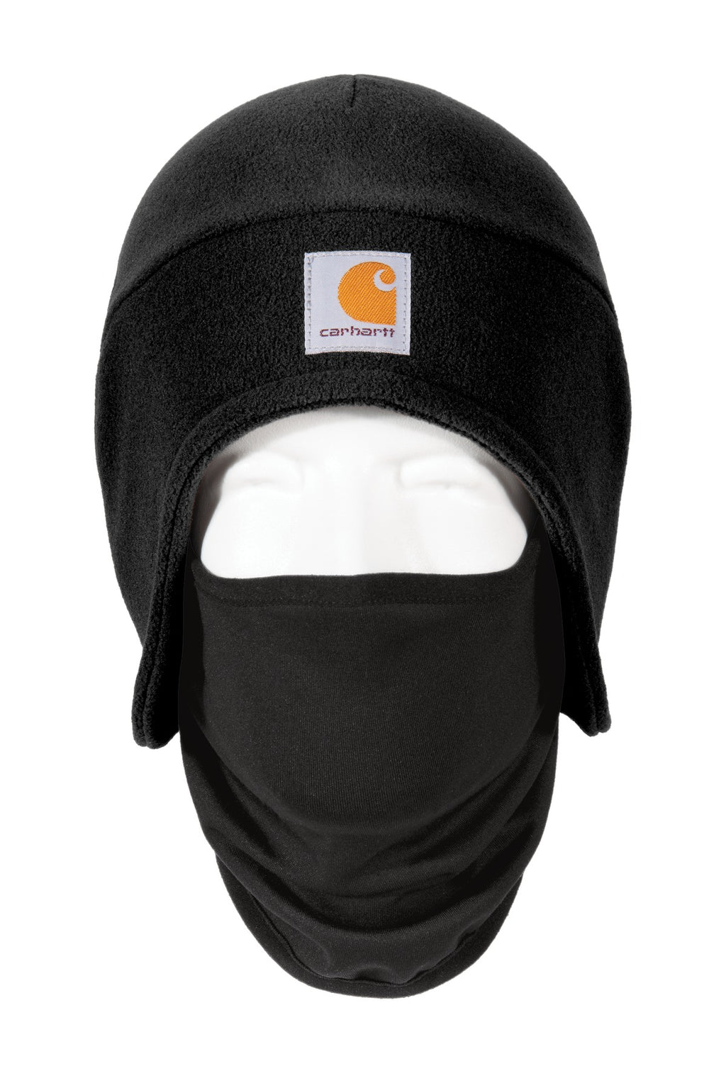 Carhartt Fleece 2-In-1 Headwear. CTA202 - Black - front