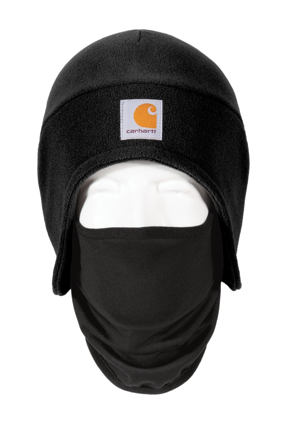 Carhartt Fleece 2-In-1 Headwear. CTA202 - Black - front