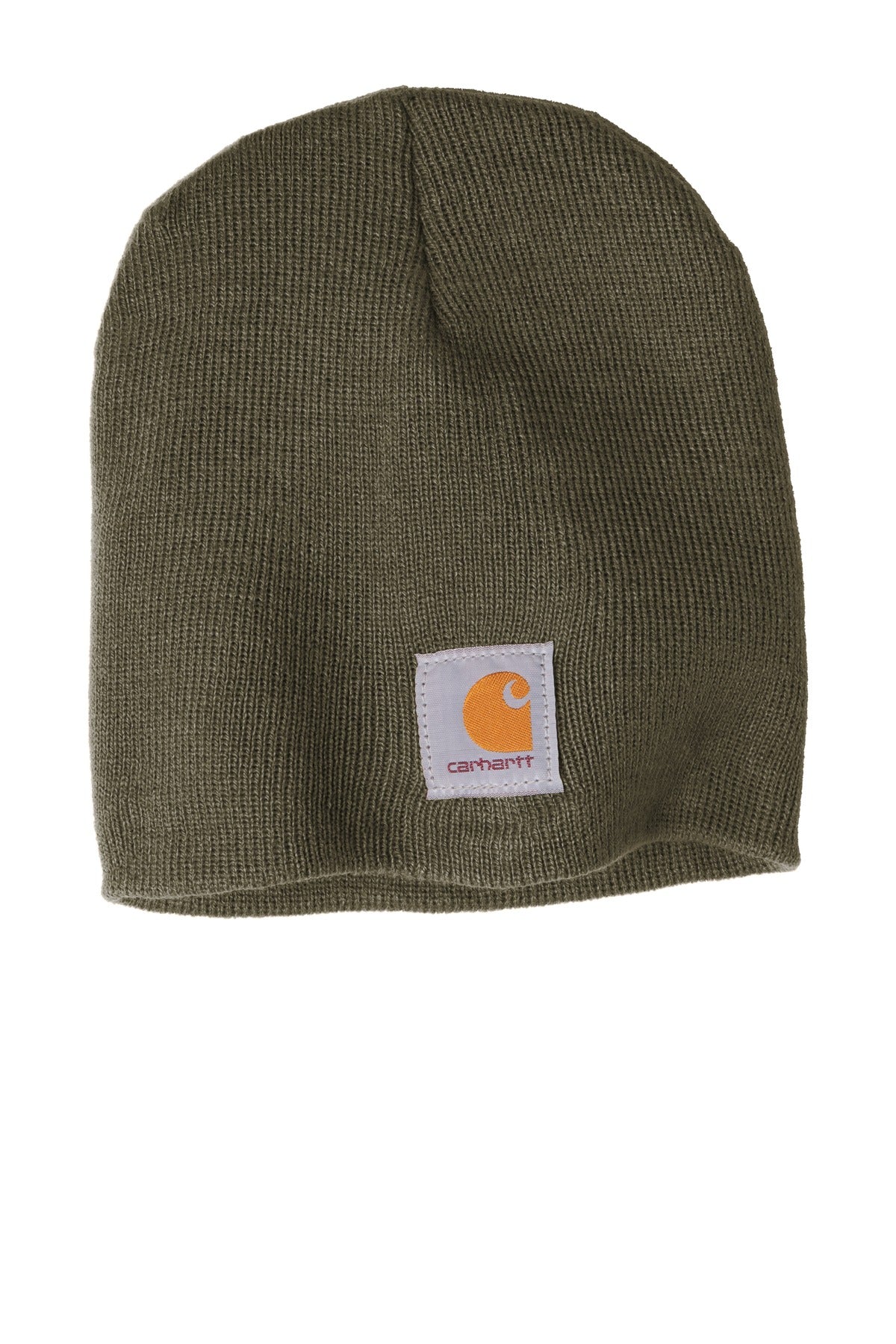 Carhartt Acrylic Knit Hat. CTA205 - Dark Green - front