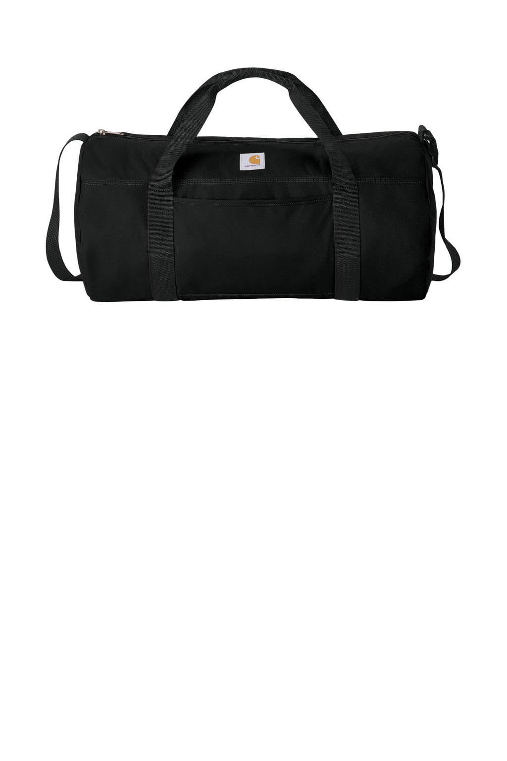 Carhartt Canvas Packable Duffel with Pouch CTB0000564 - Black - front