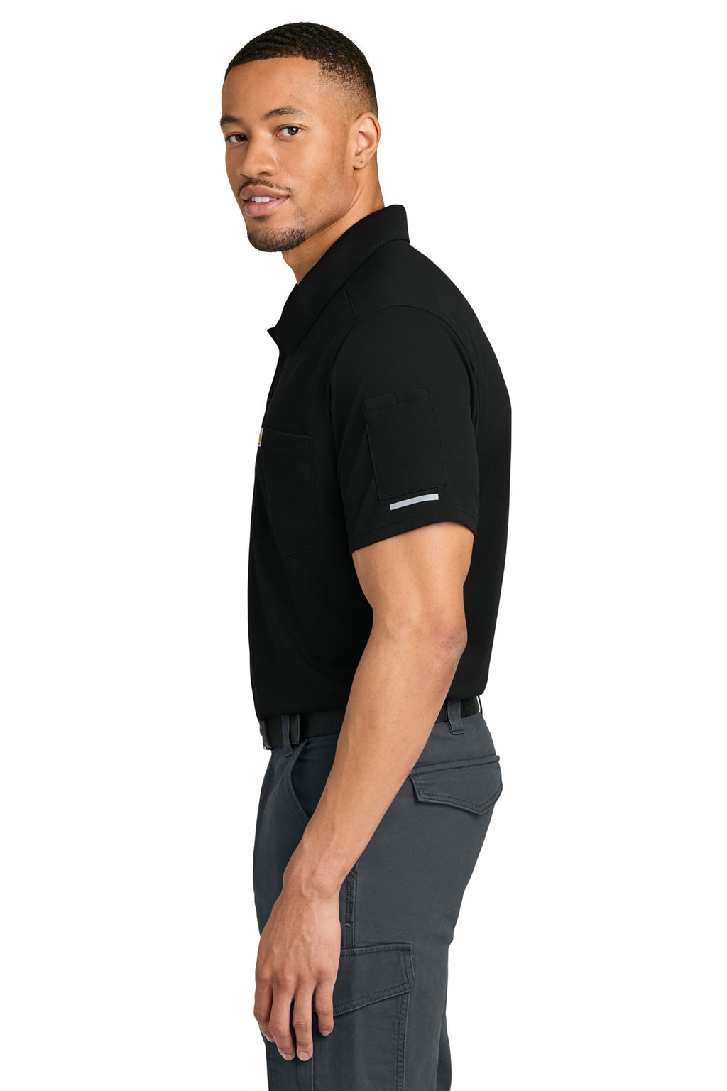 Carhartt FLD & RSCU Polo CTC16119 - Black - side