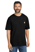 Carhartt Workwear Pocket Short Sleeve T-Shirt. CTK87 - Black - front