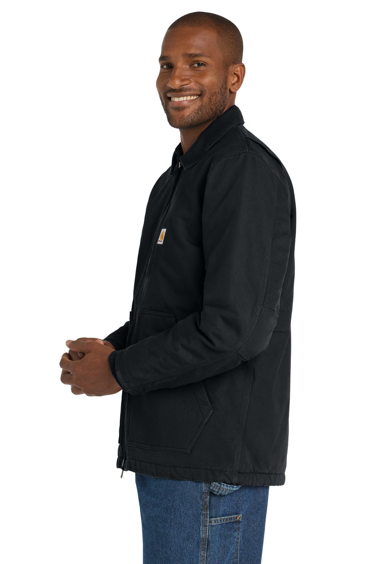 Carhartt Tall Sherpa-Lined Coat CTT104293 - Black - side
