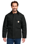 Carhartt Tall Duck Traditional Coat. CTT106674 - Black - front