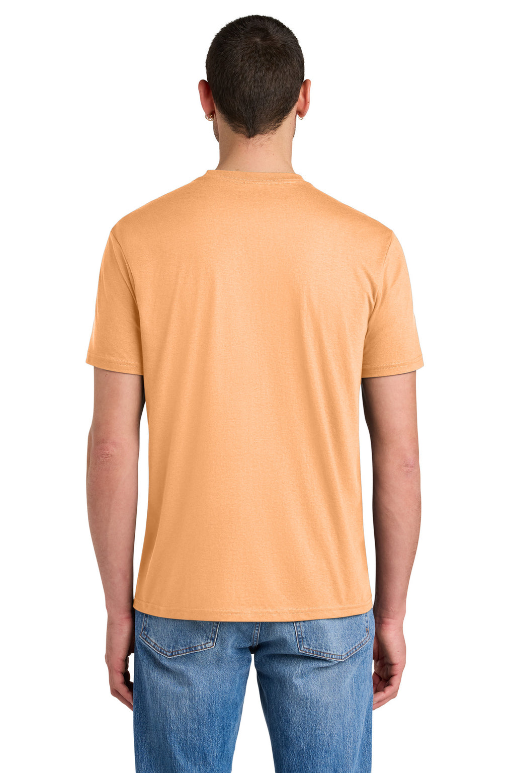District Perfect Tri Tee. DM130 - Apricot - back