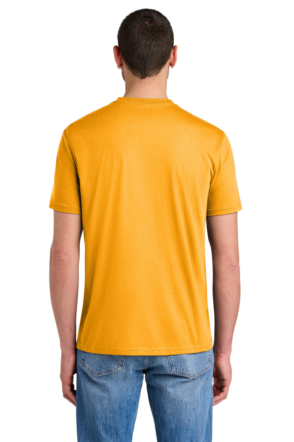 District Perfect Tri Tee. DM130 - Gold - back