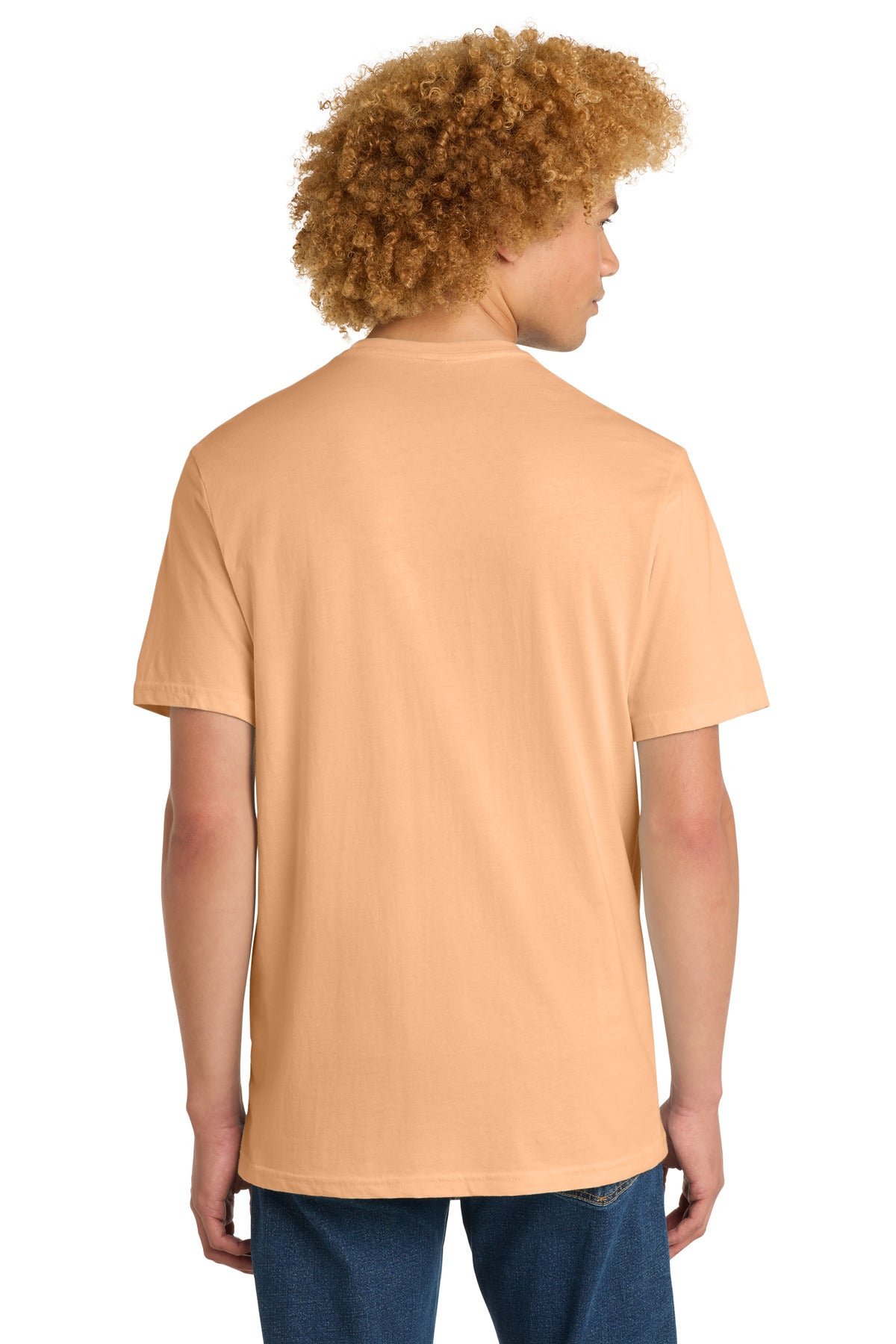 District Perfect Weight Tee. DT104 - Apricot - back