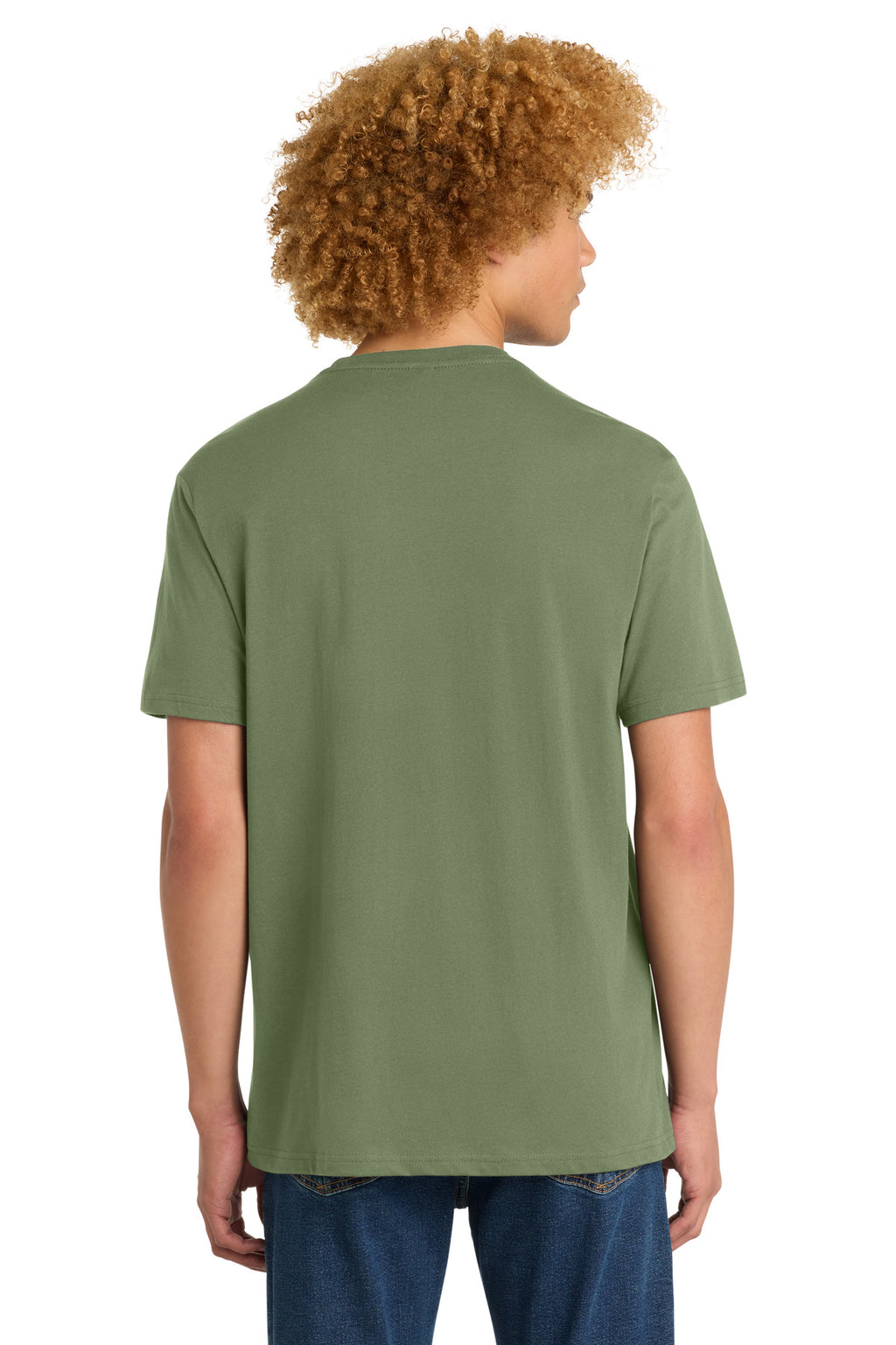 District Perfect Weight Tee. DT104 - Fresh Fatigue - back